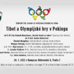 Döndub Wangčhen: Tibet a Olympijské hry v Pekingu - projekce filmu a debata